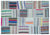 Apex Kilim Patchwork Unique Striped 22499 160 x 230 cm