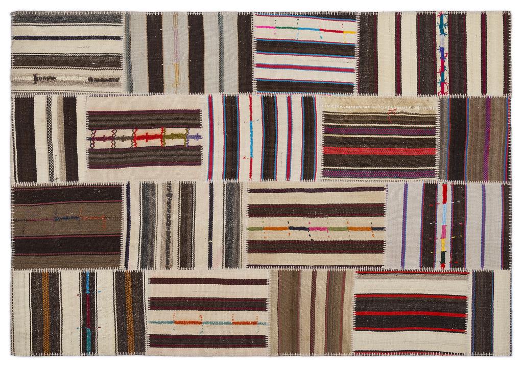 Apex Kilim Patchwork Unique Striped 2250 160 x 230 cm