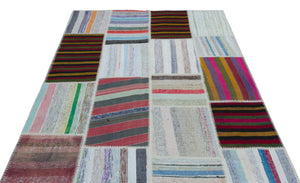 Apex Kilim Patchwork Unique Striped 22500 160 x 230 cm