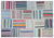 Apex Kilim Patchwork Unique Striped 22502 160 x 230 cm