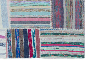 Apex Kilim Patchwork Unique Striped 22503 160 x 230 cm