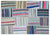 Apex Kilim Patchwork Unique Striped 22503 160 x 230 cm