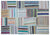 Apex Kilim Patchwork Unique Striped 22508 160 x 226 cm