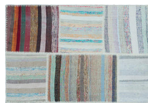 Apex Kilim Patchwork Unique Striped 22513 160 x 230 cm