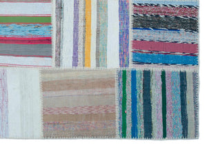 Apex Kilim Patchwork Unique Striped 22514 160 x 230 cm