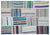 Apex Kilim Patchwork Unique Striped 22516 160 x 230 cm