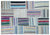 Apex Kilim Patchwork Unique Striped 22518 160 x 228 cm