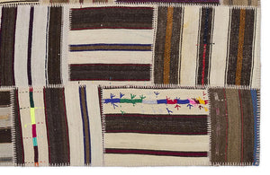 Apex Kilim Patchwork Unique Striped 2252 160 x 230 cm