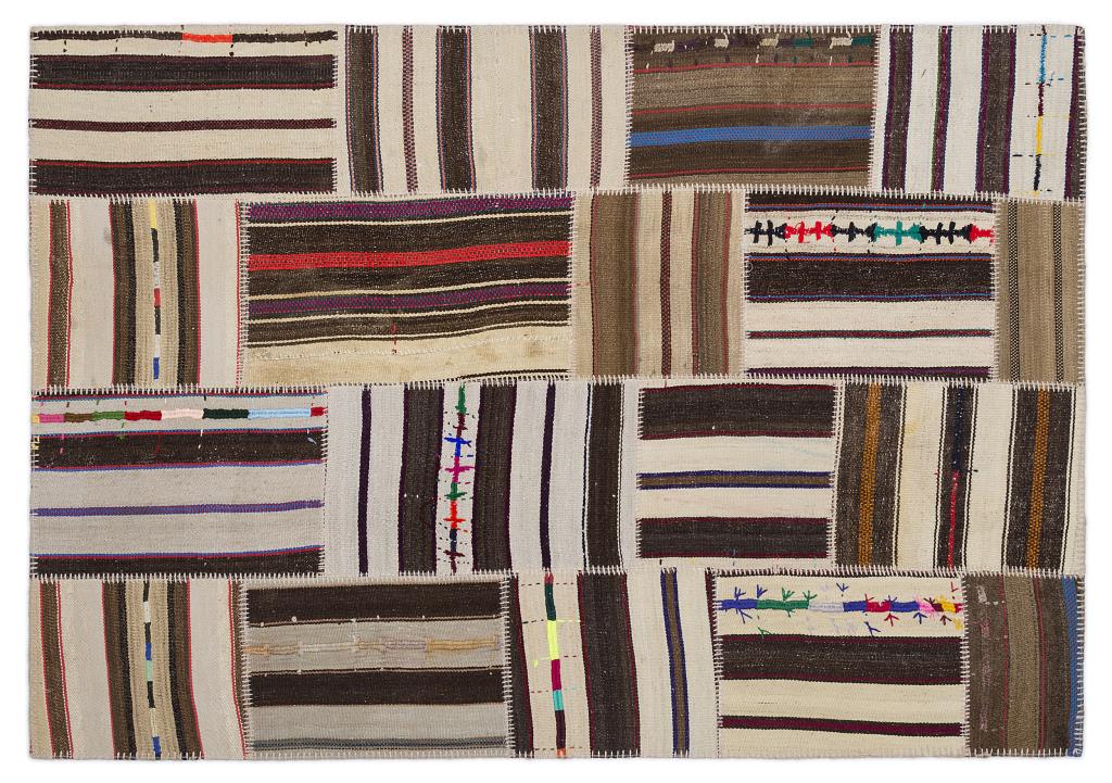 Apex Kilim Patchwork Unique Striped 2252 160 x 230 cm