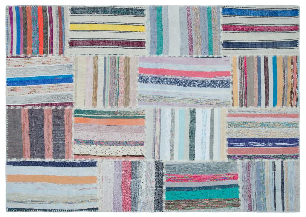 Apex Kilim Patchwork Unique Striped 22520 160 x 224 cm