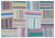 Apex Kilim Patchwork Unique Striped 22520 160 x 224 cm