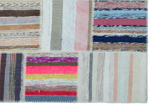 Apex Kilim Patchwork Unique Striped 22521 160 x 226 cm