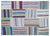 Apex Kilim Patchwork Unique Striped 22522 160 x 226 cm