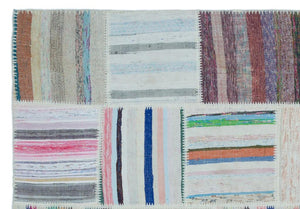 Apex Kilim Patchwork Unique Striped 22525 160 x 230 cm