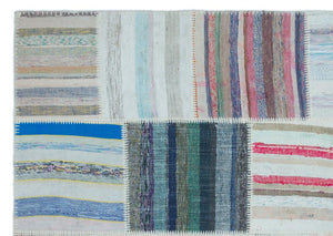 Apex Kilim Patchwork Unique Striped 22527 160 x 225 cm