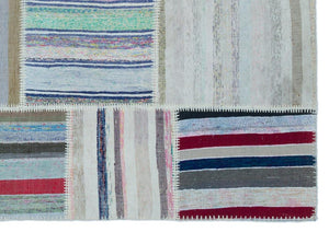 Apex Kilim Patchwork Unique Striped 22530 160 x 230 cm