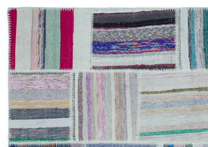 Apex Kilim Patchwork Unique Striped 22530 160 x 230 cm