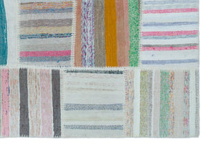 Apex Kilim Patchwork Unique Striped 22532 160 x 230 cm