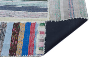 Apex Kilim Patchwork Unique Striped 22533 160 x 227 cm