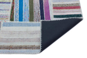 Apex Kilim Patchwork Unique Striped 22535 160 x 223 cm