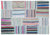 Apex Kilim Patchwork Unique Striped 22537 160 x 225 cm