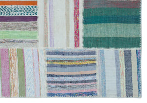 Apex Kilim Patchwork Unique Striped 22539 160 x 230 cm