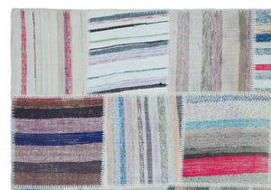 Apex Kilim Patchwork Unique Striped 22539 160 x 230 cm