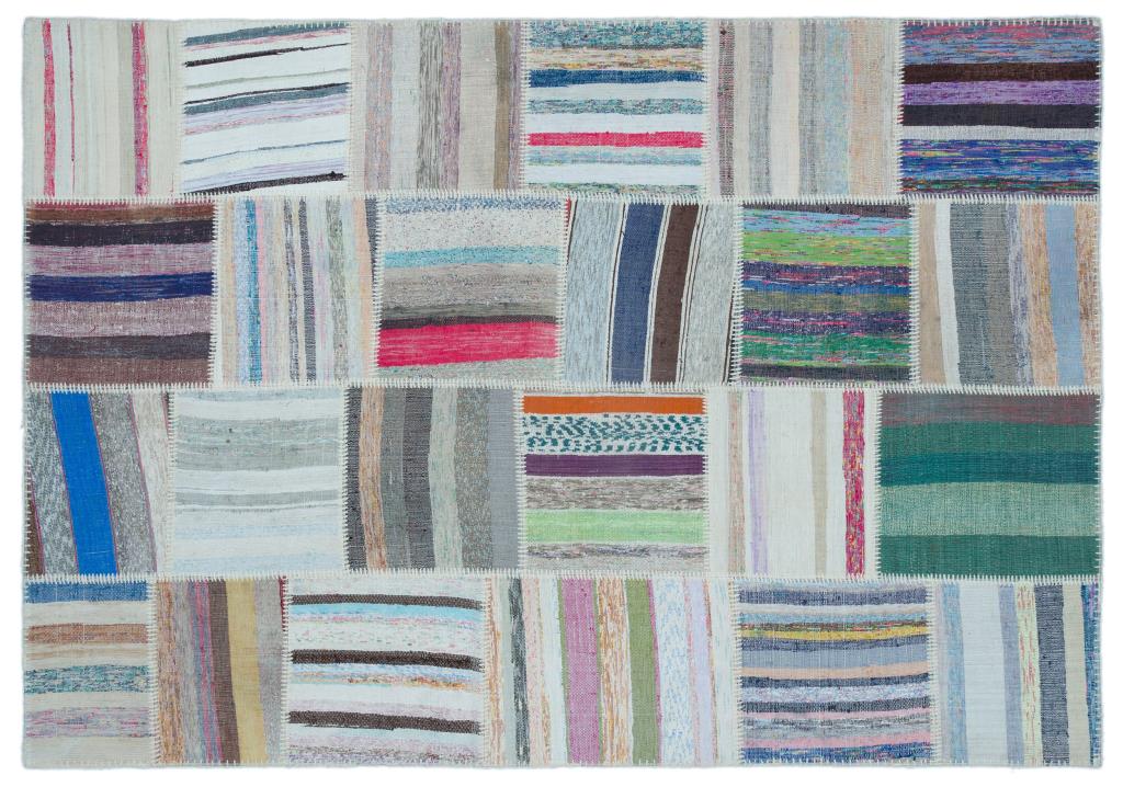 Apex Kilim Patchwork Unique Striped 22539 160 x 230 cm