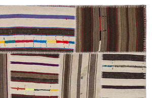 Apex Kilim Patchwork Unique Striped 2254 160 x 230 cm