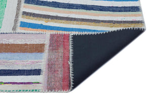 Apex Kilim Patchwork Unique Striped 22541 160 x 225 cm