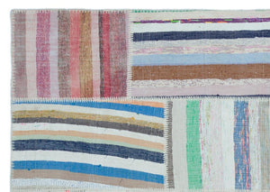 Apex Kilim Patchwork Unique Striped 22541 160 x 225 cm