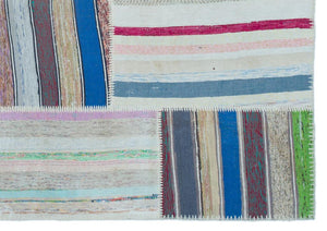 Apex Kilim Patchwork Unique Striped 22542 160 x 225 cm