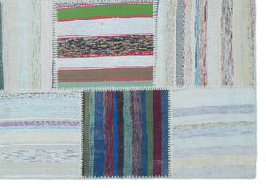 Apex Kilim Patchwork Unique Striped 22545 160 x 228 cm