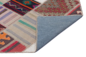 Apex Kilim Patchwork Unique Striped 22549 82 x 295 cm