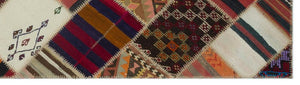 Apex Kilim Patchwork Unique Striped 22552 81 x 301 cm