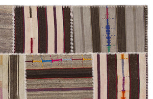 Apex Kilim Patchwork Unique Striped 2257 160 x 230 cm