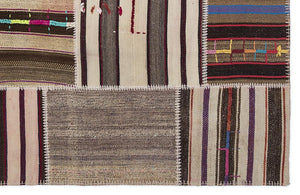 Apex Kilim Patchwork Unique Striped 2257 160 x 230 cm