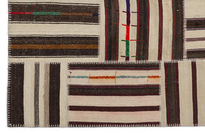 Apex Kilim Patchwork Unique Striped 2258 160 x 230 cm