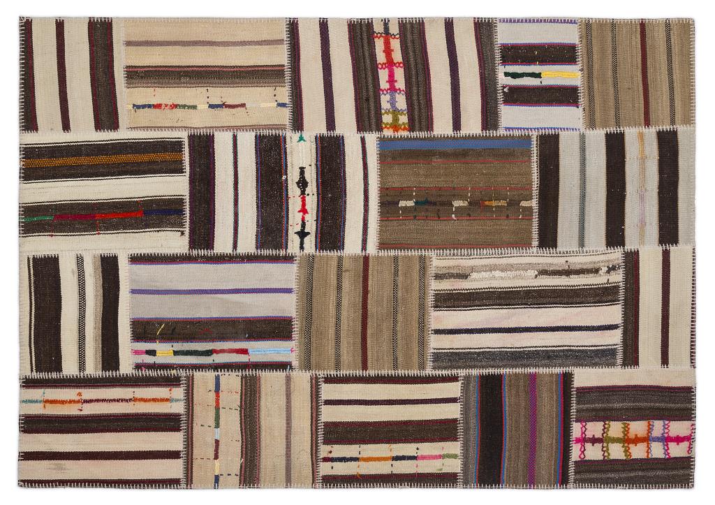 Apex Kilim Patchwork Unique Striped 2265 160 x 230 cm