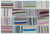 Apex Kilim Patchwork Unique Striped 25138 120 x 180 cm