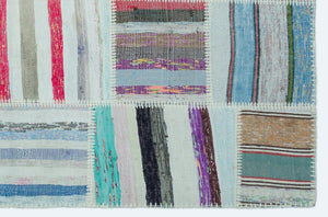 Apex Kilim Patchwork Unique Striped 25142 120 x 182 cm