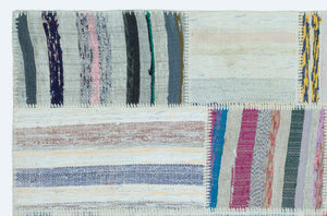 Apex Kilim Patchwork Unique Striped 25142 120 x 182 cm