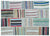 Apex Kilim Patchwork Unique Striped 25239 160 x 222 cm