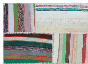 Apex Kilim Patchwork Unique Striped 25241 158 x 220 cm