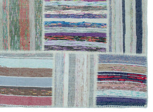 Apex Kilim Patchwork Unique Striped 25249 160 x 220 cm