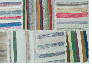 Apex Kilim Patchwork Unique Striped 25322 157 x 220 cm