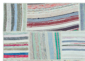 Apex Kilim Patchwork Unique Striped 25322 157 x 220 cm