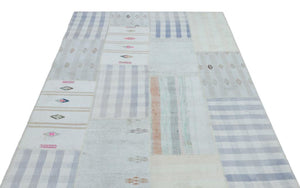 Apex Kilim Patchwork Unique Striped 25394 155 x 225 cm