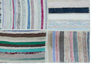 Apex Kilim Patchwork Unique Striped 25398 160 x 227 cm