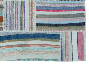 Apex Kilim Patchwork Unique Striped 25400 160 x 220 cm